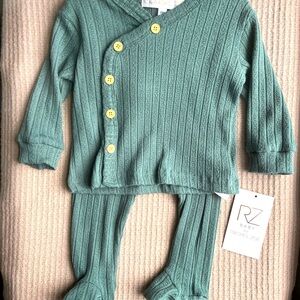 Rachel Zoe Footed Pants Matching Set Outfit